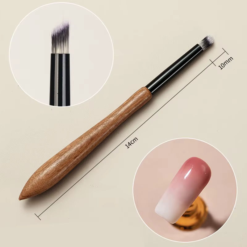 Pinceau de dessin pour Nail Art, stylo de peinture à la main, pinceaux de manucure en bois de santal