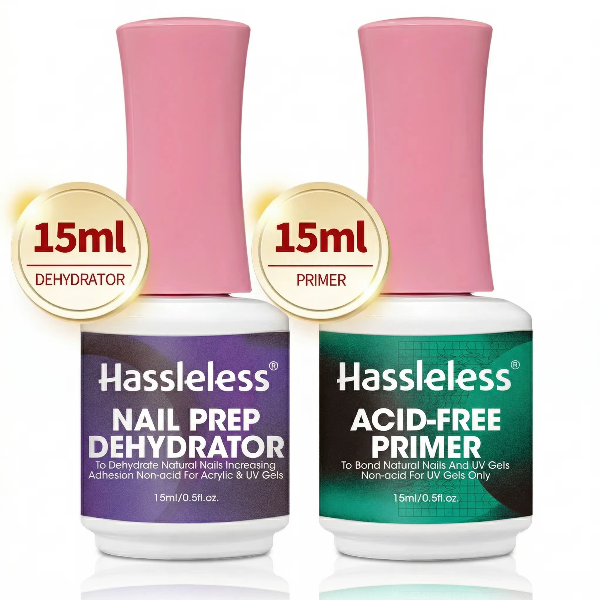 Ensemble déshydratant et base coat pour ongles sans tracas — Gels à ongles professionnels et fonctio