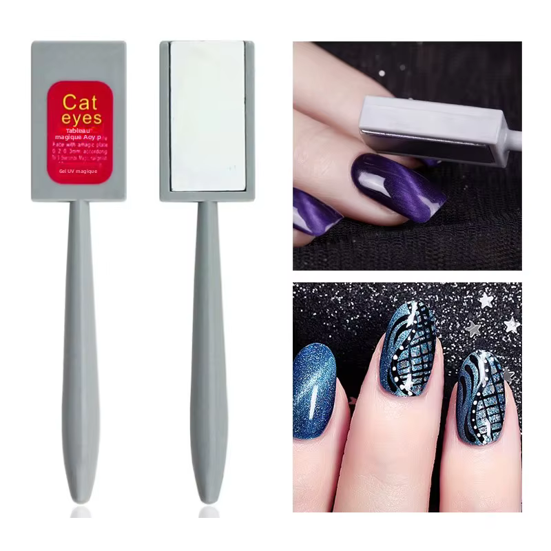 Bâton magnétique pour vernis Gel, outil d'art des ongles, pointes de manucure, effet 3D, bricolage,