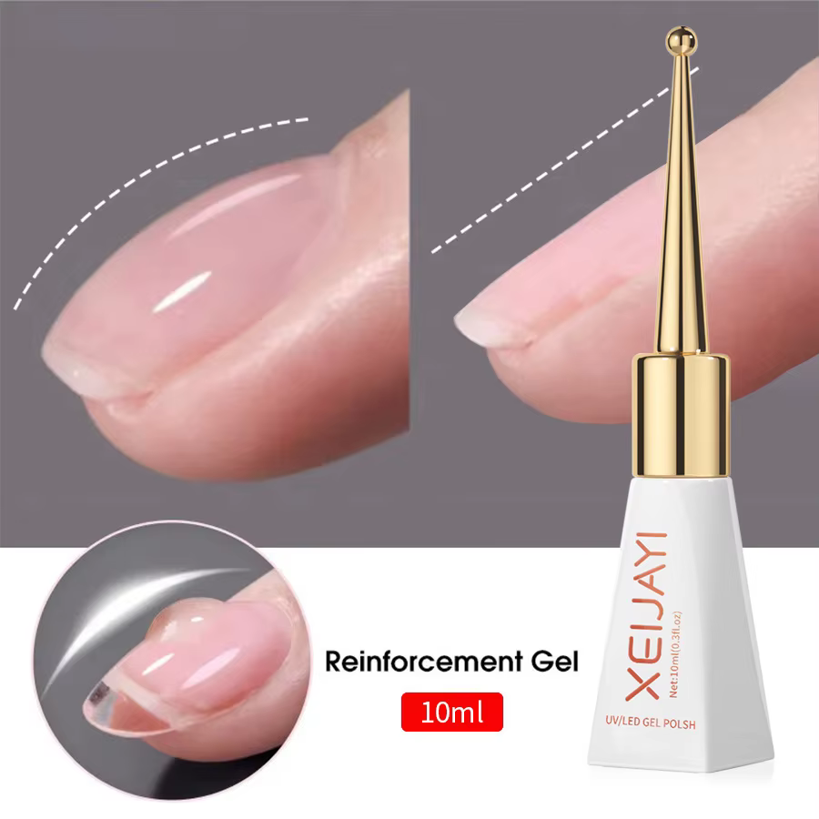 XEIJAYI vernis Gel auto-nivelant 10ml Polygel pour Gel de renforcement ExtensionGel couche de Base d