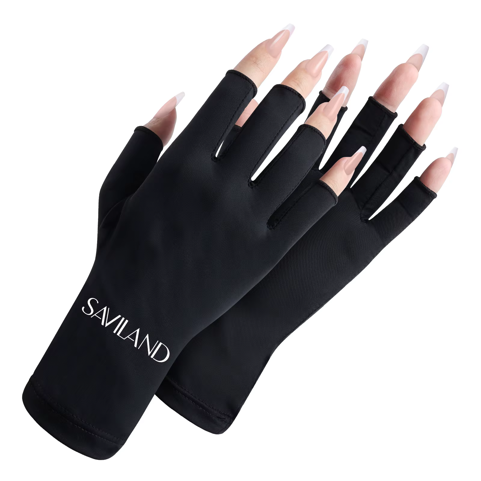 SAVILAND gants de Protection UV professionnels pour manucure en Gel Anti UVA UVB UPF200 + gants de l
