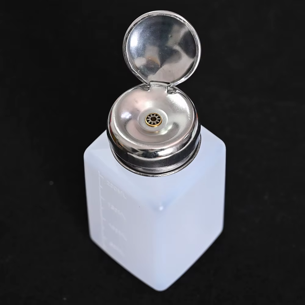 Presse à alcool liquide pour ongles de 200ML, récipient vide, bouteille Portable pour vernis Gel acr