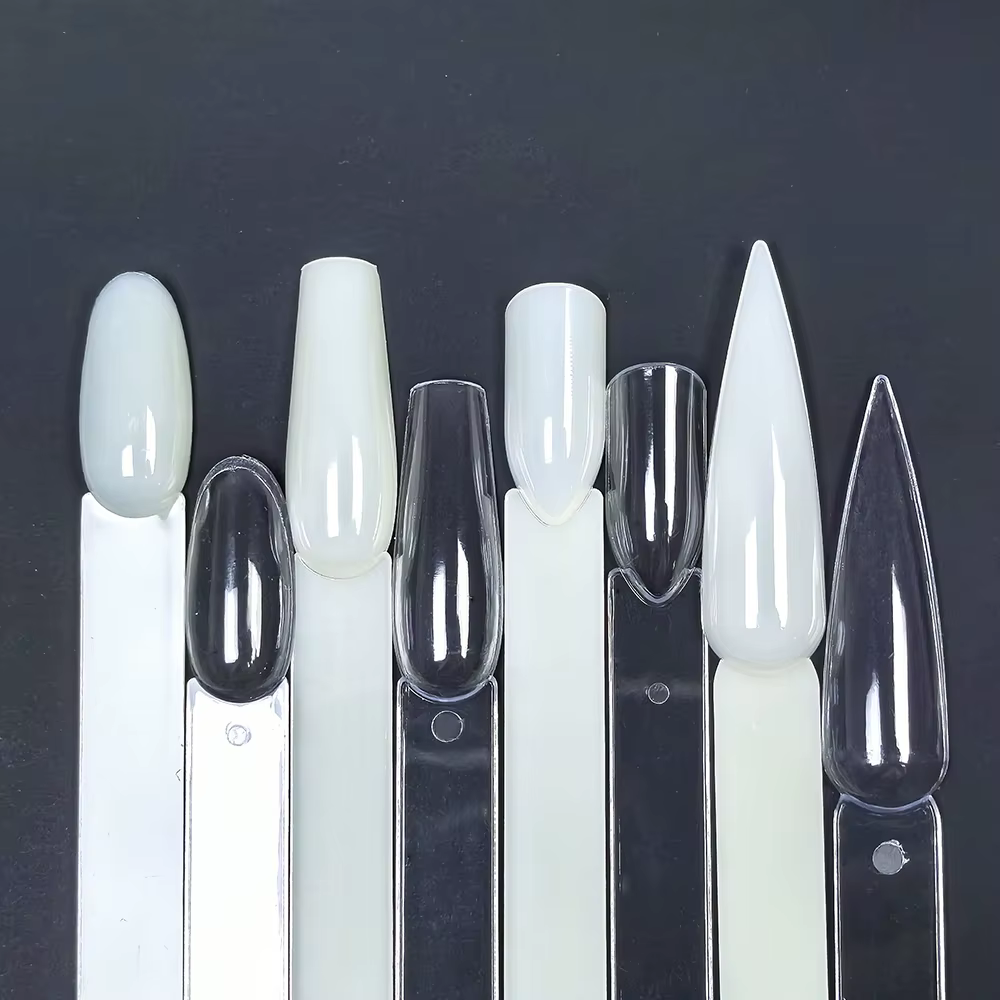 60/30 pièces faux ongles conseils Nail Art affichage acrylique ventilateur échantillon Gel vernis à