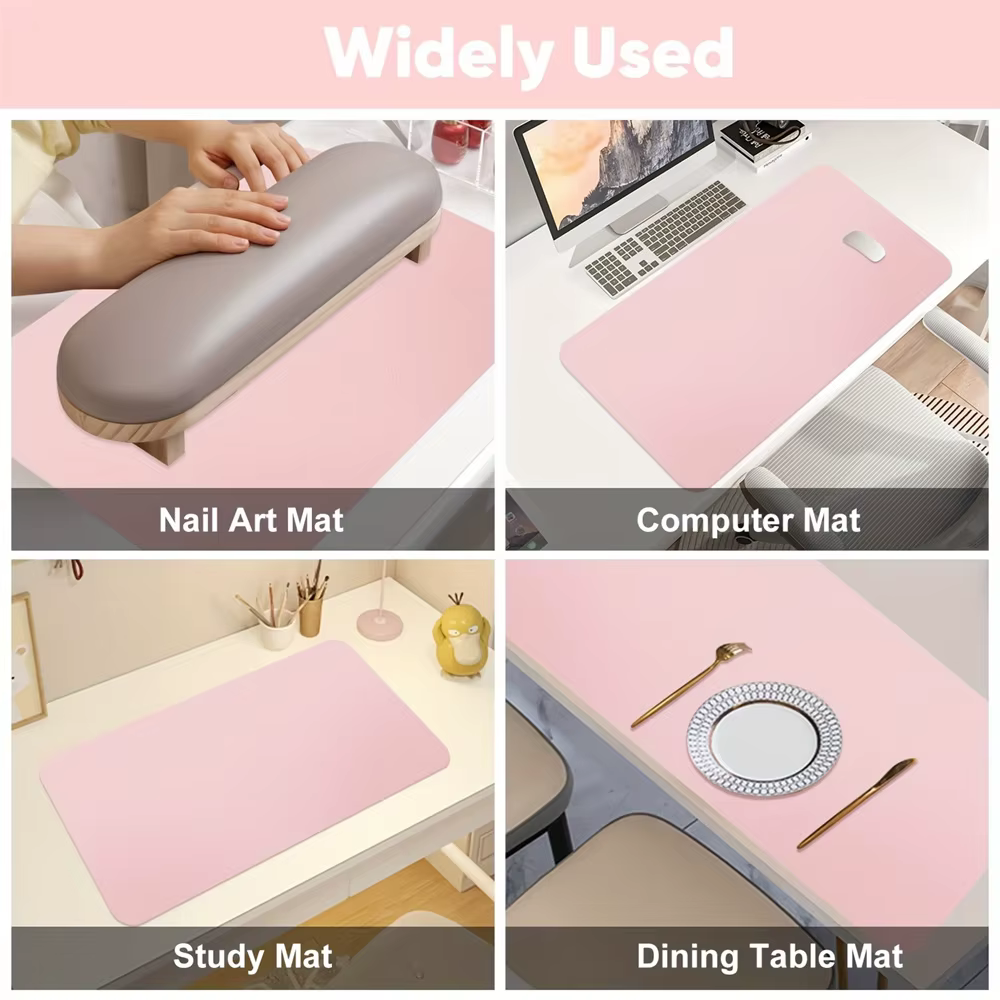 Tapis de Table pliable pour Nail Art, repose-main, coussin d'accoudoir, imperméable, résistant aux r