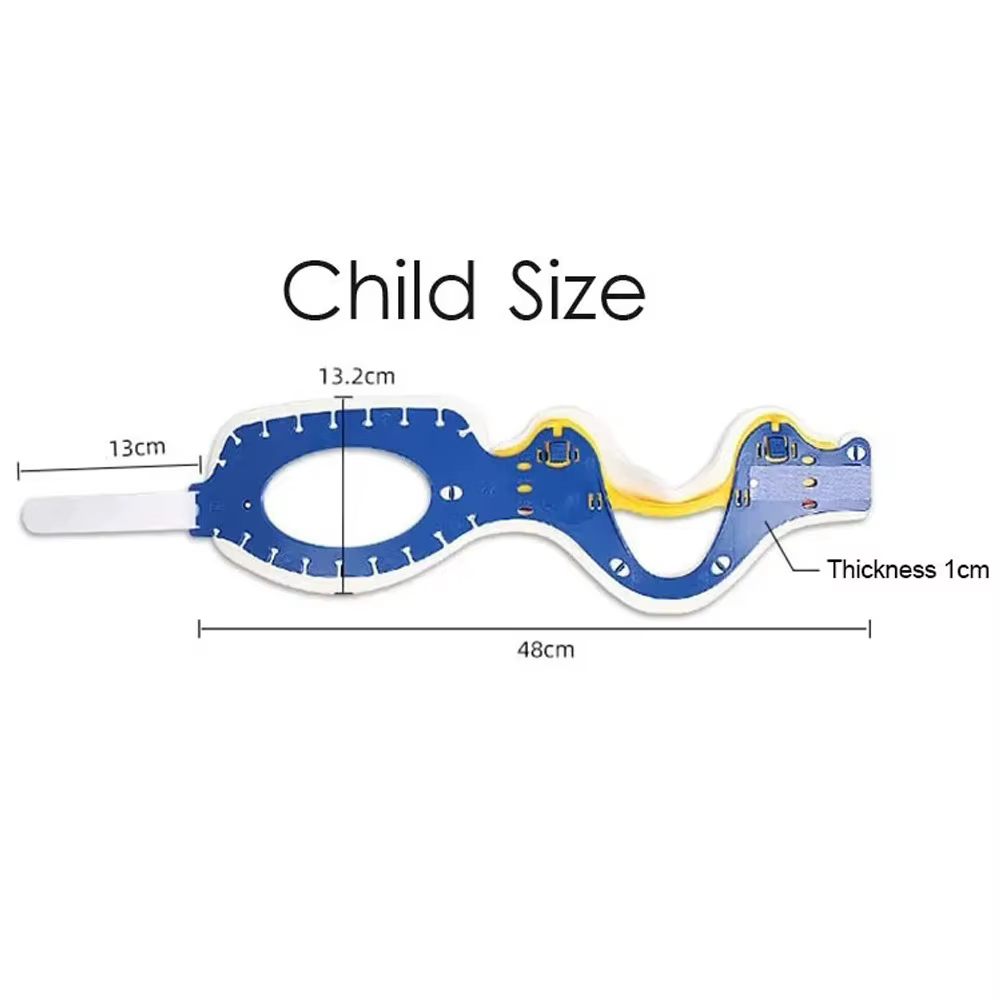 Collier cervical professionnel réglable, respirant et confortable, attelle orthopédique de soutien d