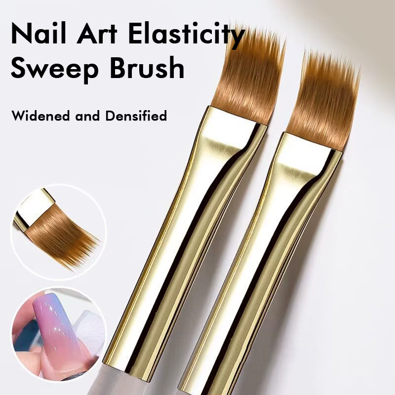 Professionnel Nail Art Ombre mélange brosse couleur progressive floraison manucure Gel vernis brosse