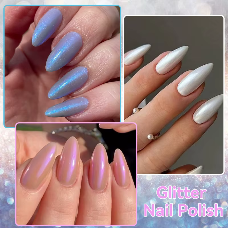 LILYCUTE 7ml vernis à ongles paillettes coloré brillant paillettes perle Nail Art bricolage décorati