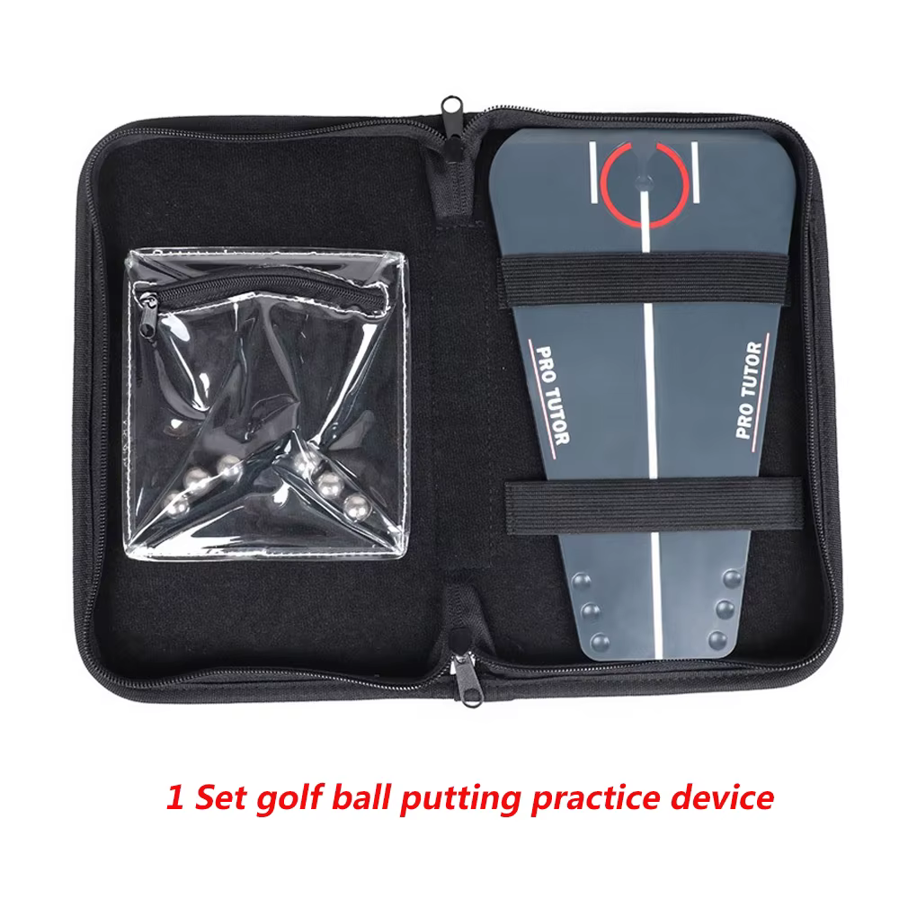 Entraîneur de tuteur de golf portable multifonctionnel, aides à l'entraînement de putting de golf, p