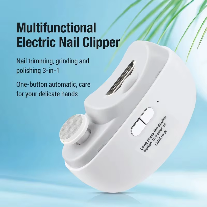 Coupe-ongles électrique pour le polissage et le polissage, coupe-ongles automatique, coupe-ongles re