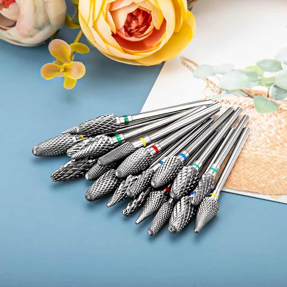 Foret à ongles rotatif, fraise à ongles, perceuse électrique pour outils de manucure et de pédicure,