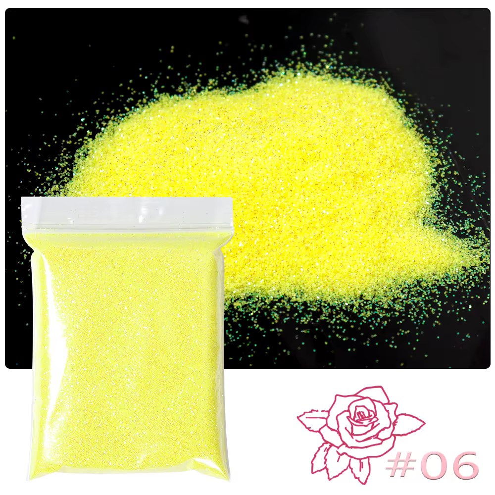 Poudre de paillettes pour ongles de noël or/argent, 50g, 0.1mm, holographique, irisée, brillante, Ul