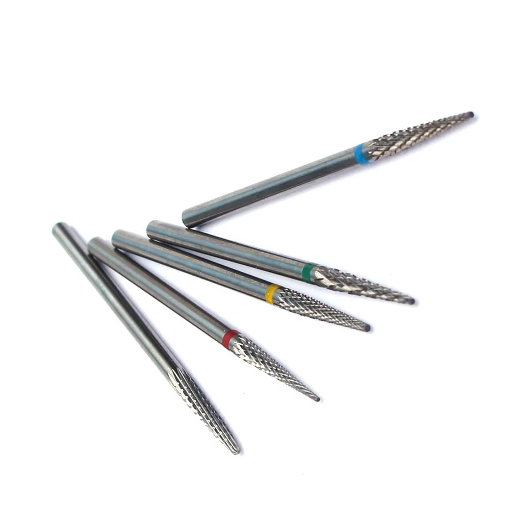 Foret à ongles en carbure de tungstène, fraise rotative, coupe-ongles, perceuse électrique pour outi