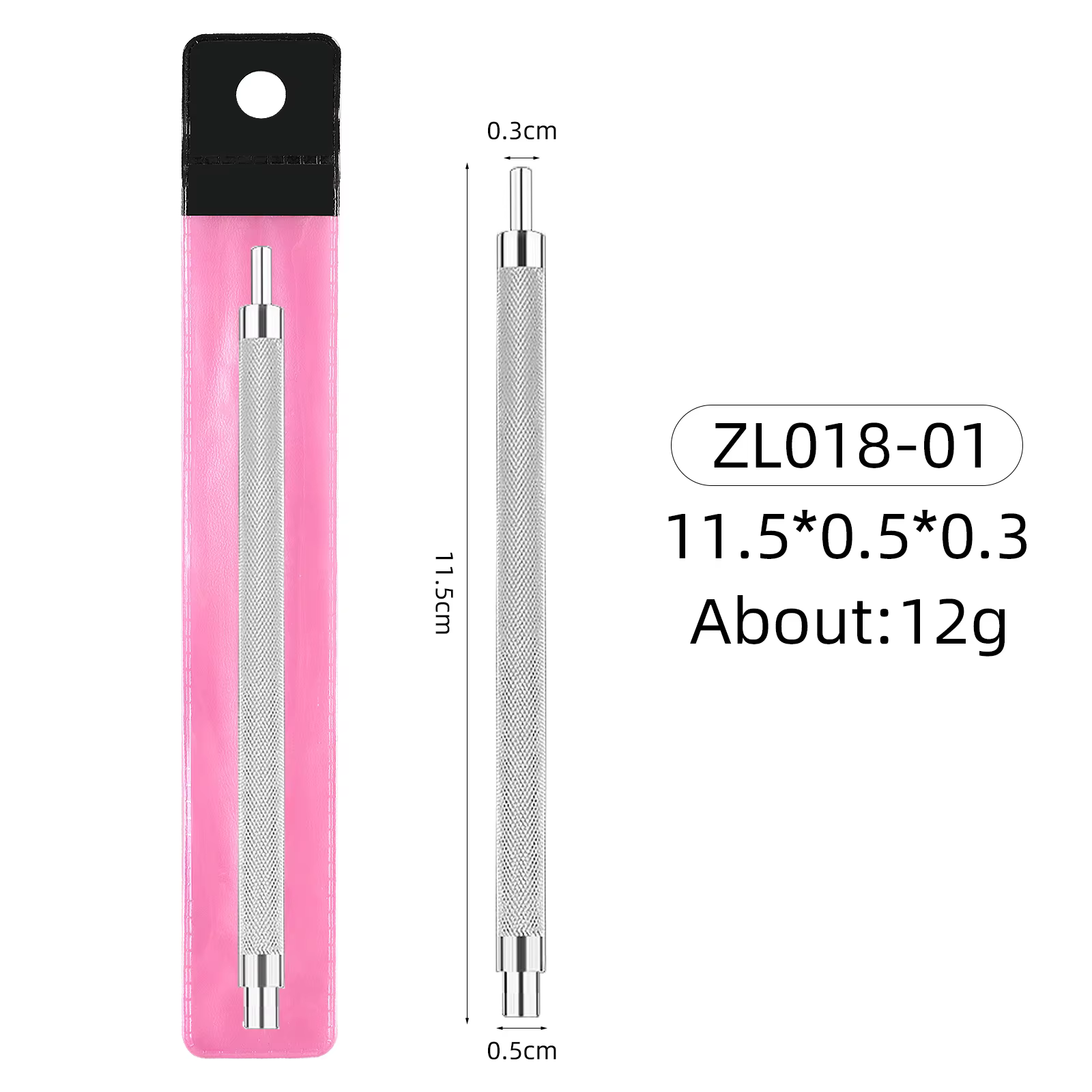 Aimants pour Nail Art, or et argent, Double extrémité, barre magnétique, outil de manucure pour vern