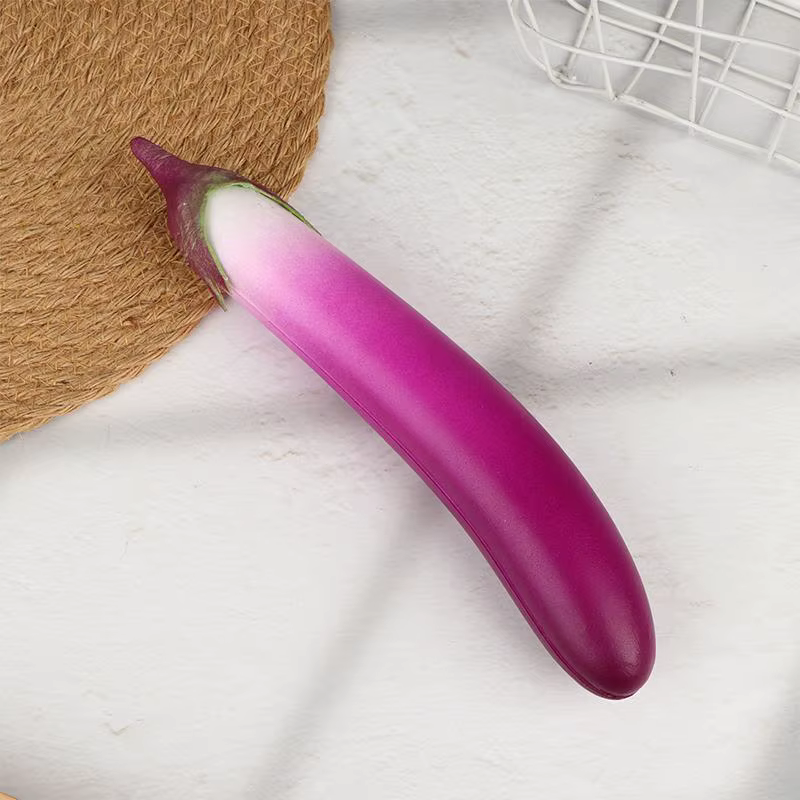 Légumes Artificiels Réalistes : Aubergines et Concombres de Simulation pour Décoration de Table et A