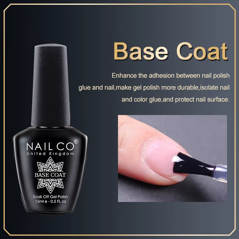 NAILCO 15ml paillettes Gel Vernis à ongles effet Elashy foncé Vernis Semi Permanent UV Gel vernis Na