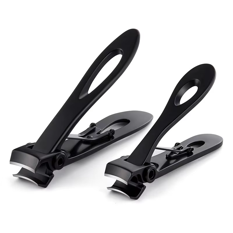Coupe-ongles en acier inoxydable, ciseaux de manucure, épais et dur, outils de pédicure, 1 pièce