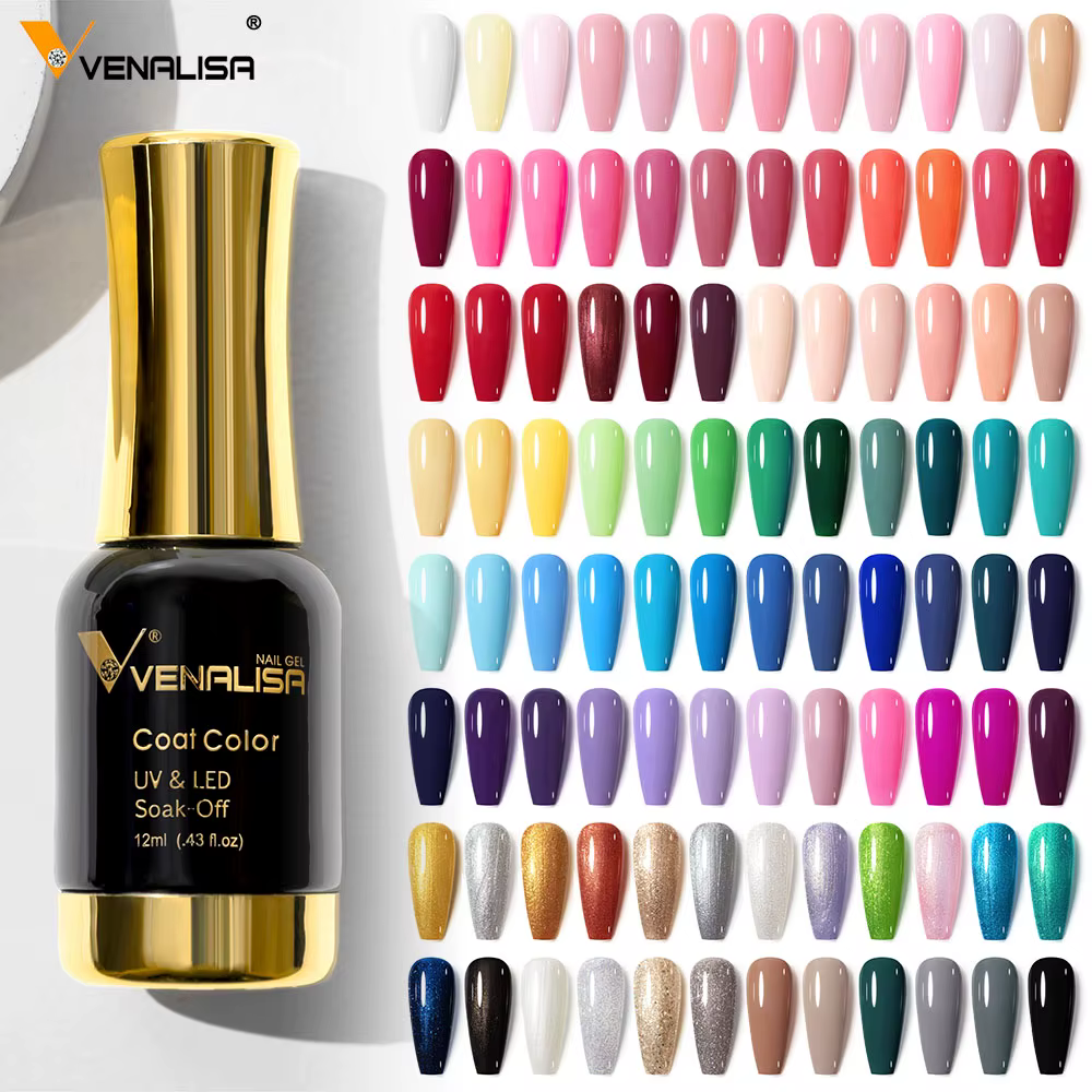 Venalisa TPO gratuit trempé couche de finition vernis à ongles Gel platine vernis à ongles tremper U