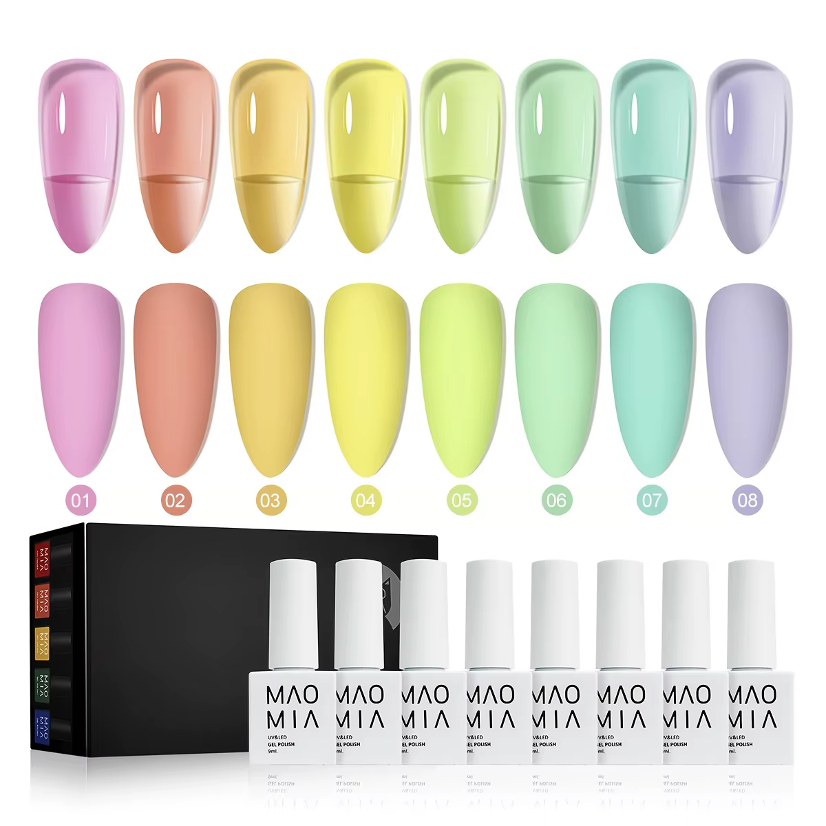 Wooly Bully Kitsch ongles couleur transparente gelée sirop Gel vernis UV LED Gels vernis Semi Perman