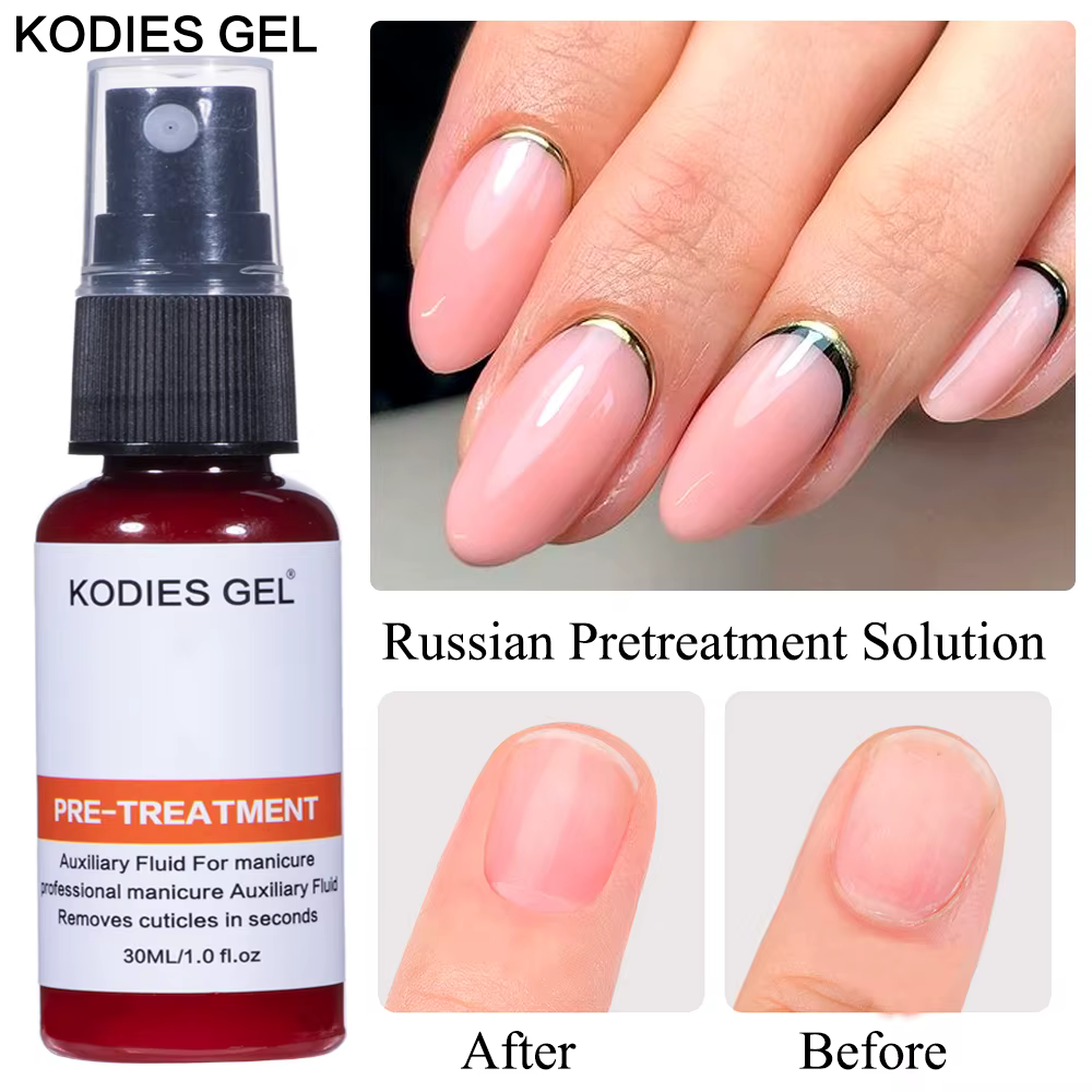 KODIES – dissolvant de cuticules en GEL, liquide auxiliaire pour les traitements des ongles, soins à