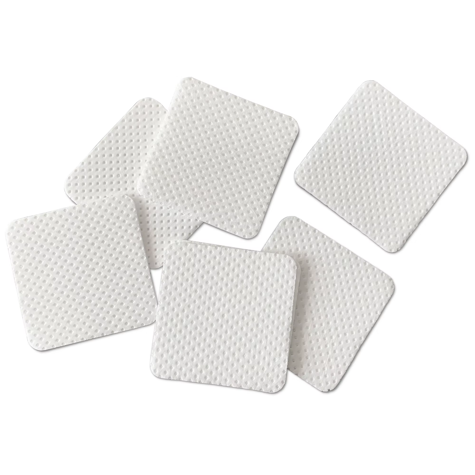 200 pièces/boîte dissolvant jetable tampon de coton lingettes vernis à ongles cils colle nettoyant n