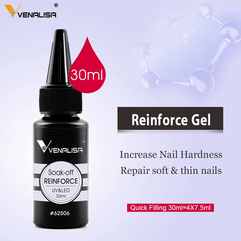 Venalisa 225g/30ml paquet de recharge grand Volume longue tenue couche de finition trempée tremper U
