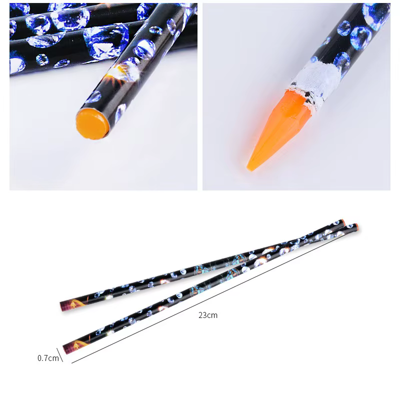 Crayon de cire auto-adhésif pour ongles, 10/5 pièces, stylo à points de diamant, résine pour Nail Ar
