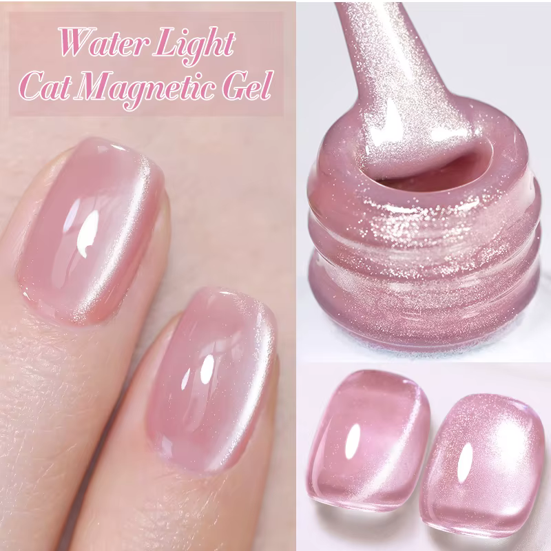 BORN PRETTY 10ml argent eau lumière chat Gel magnétique Vernis à ongles fournitures Vernis Gel Semi 