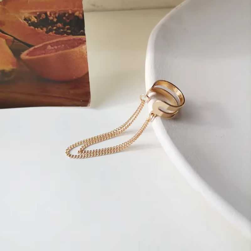1 Pc mode minimaliste sans Piercing oreille manchette boucles d'oreilles pour femme faux Piercing Ea