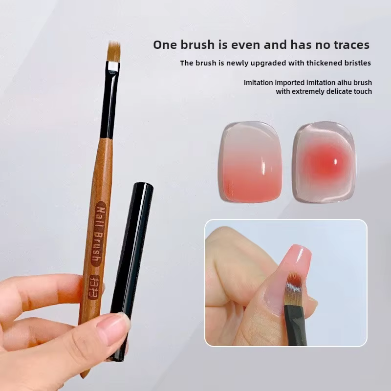 Pinceau dégradé pour Nail Art, stylo ombré en acrylique, bricolage, pinceaux pour Gel UV, peinture,