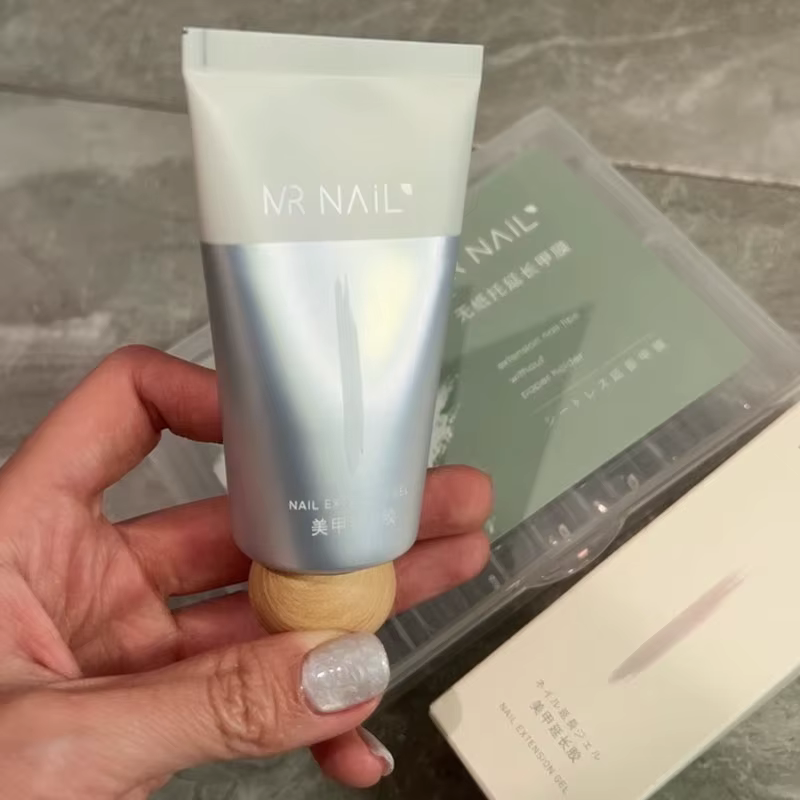 MR Nail Gel d'extension très Transparent Extension d'ongle rapide indolore, Support d'ongle sans pap