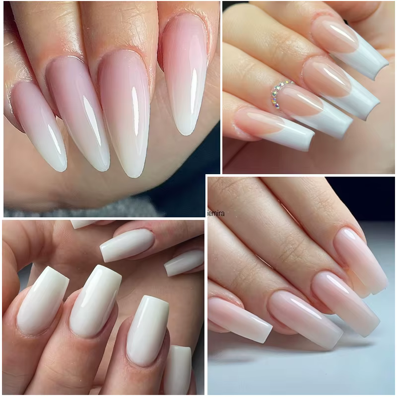 UR SUGAR – vernis à ongles UV LED, gelée d'extension, blanc laiteux, rose clair, 15ml, outils de man