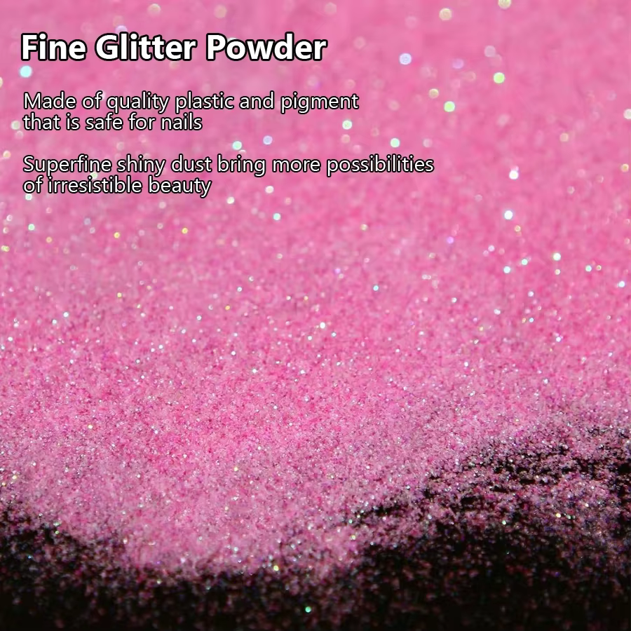 Poudre à paillettes fines en vrac, 50g, 0.2mm, pour Nail Art, Art corporel, fabrication de bijoux, d