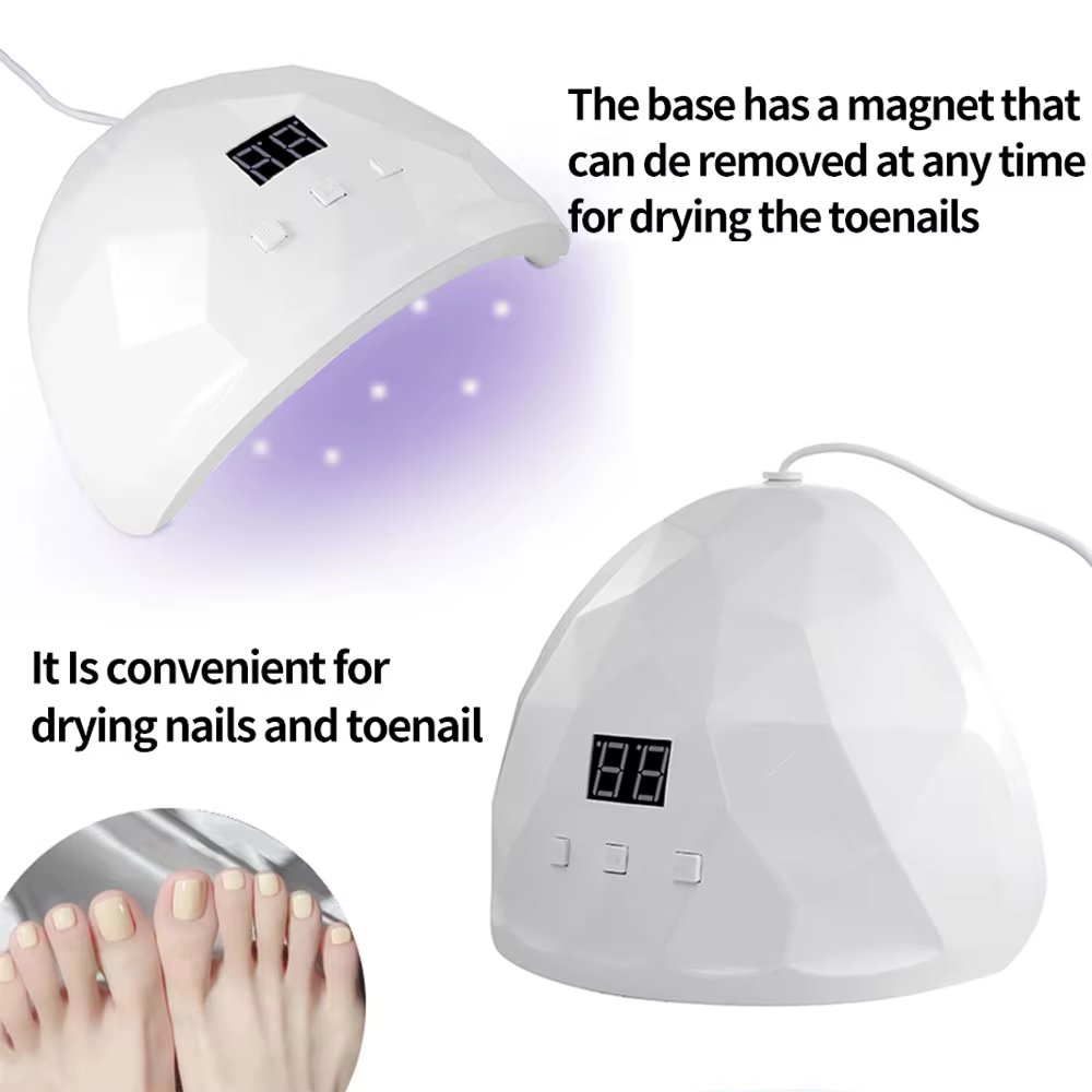 LULAA 88W sèche-ongles lampe UV lumière pour ongles Protection des yeux lampe UV pour Gel ongles Gel