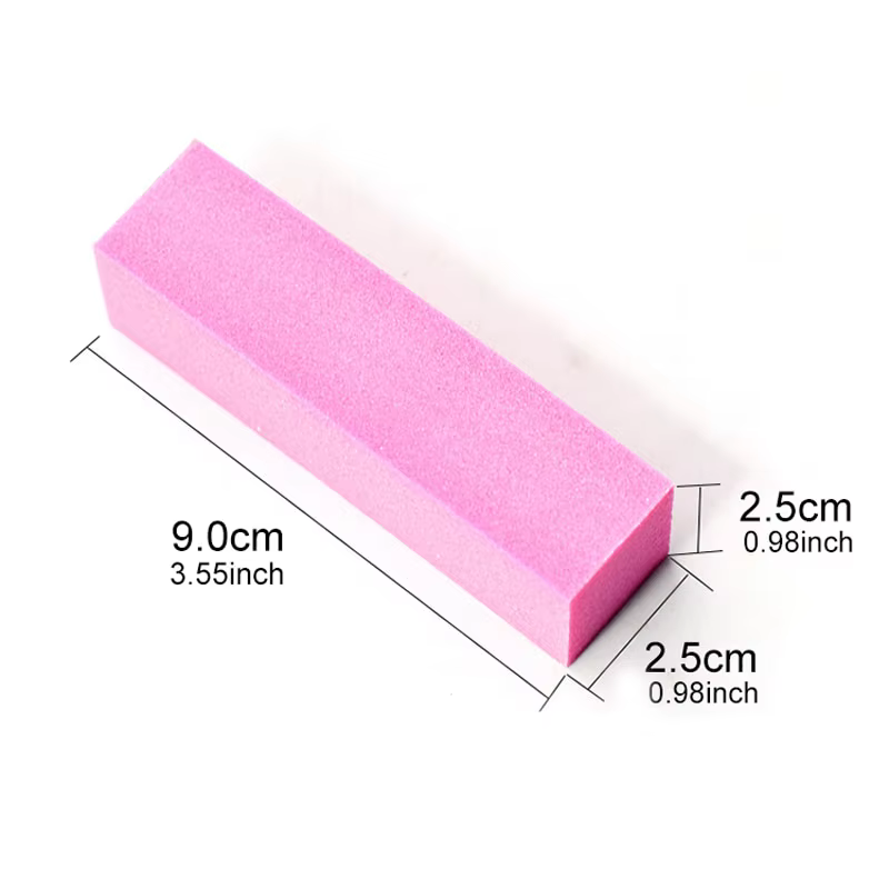 2/5/10 pièces coloré polissage ponçage fichier bloc pédicure manucure soin Nail Art éponge tampon bl