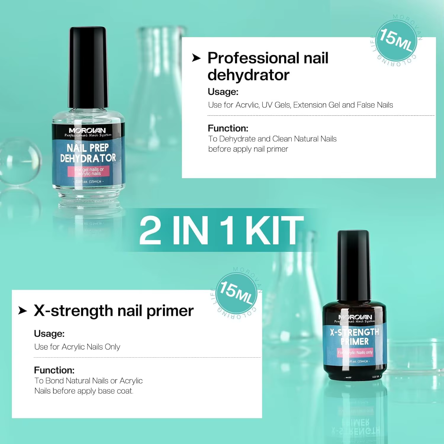 Morovan – déshydrateur et apprêt pour ongles
