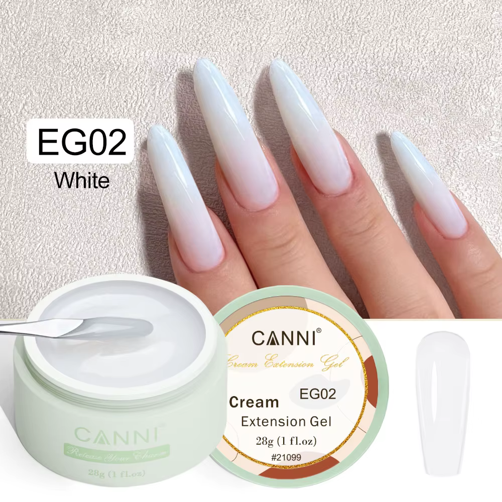 CANSettlement-Verhéritage à ongles UV blanc laiteux