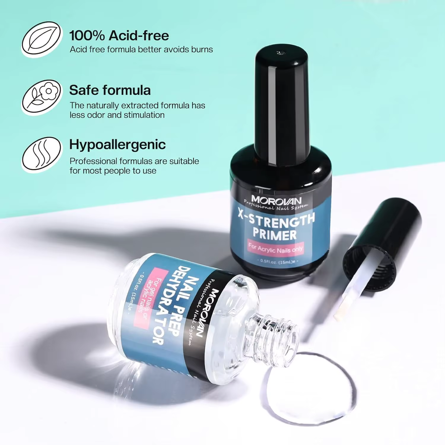 Morovan – déshydrateur et apprêt pour ongles