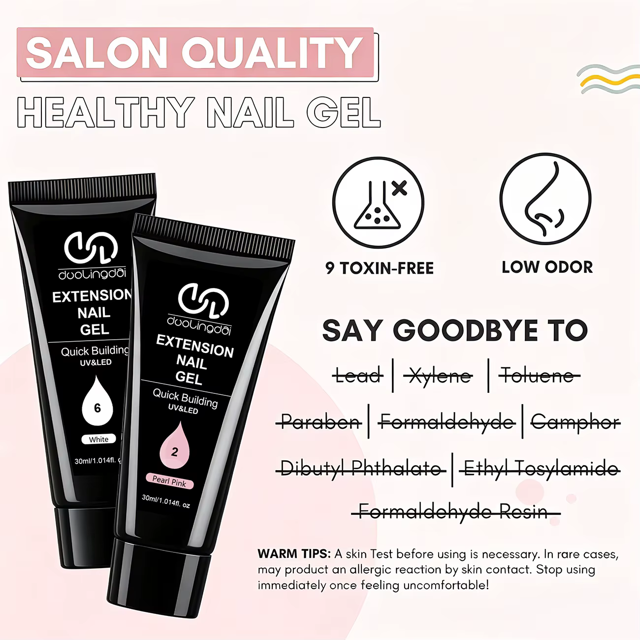 DOULINGDAI Gel d'extension d'ongles 30ml