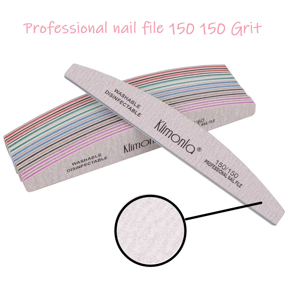 Limes à ongles professionnelles 100 180 EVA