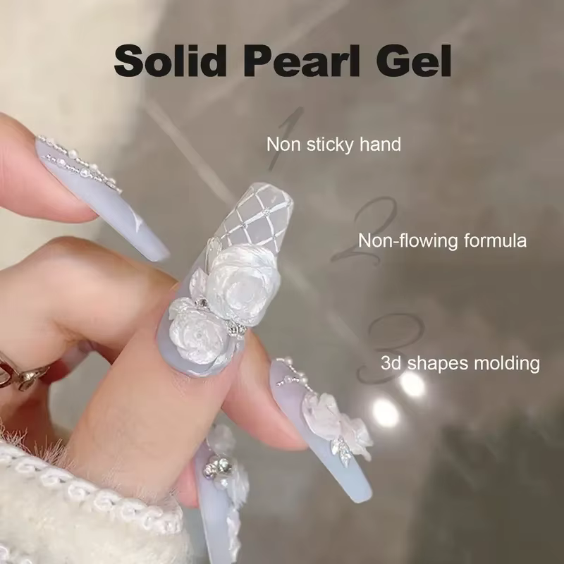Gel de construction pour ongles 100g - Blanc laiteux