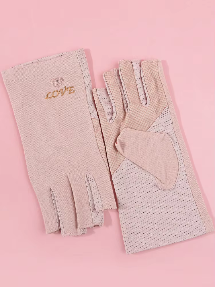 1 Paire de Gants Anti-UV pour Ongles