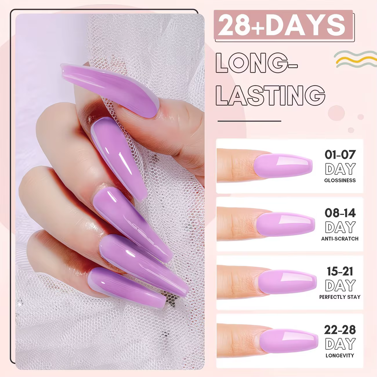 DOULINGDAI Gel d'extension d'ongles 30ml