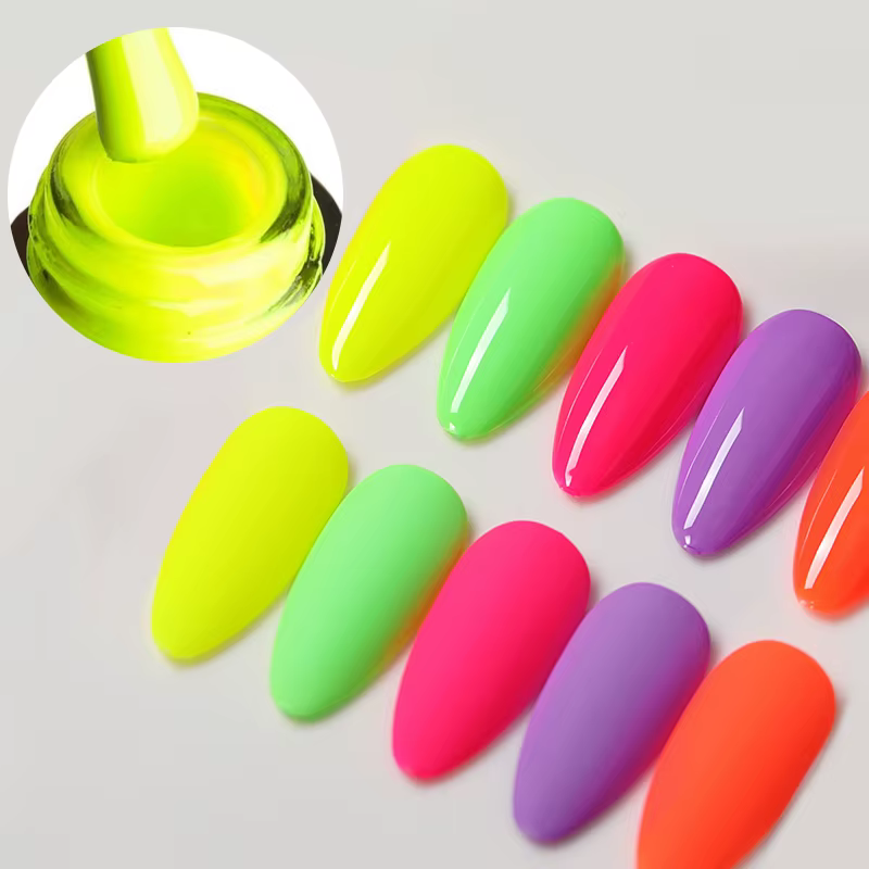 Venalisa nouveau 7.5ml néon Gel Nail Art manucure tremper Camouflage naturel couleur nue Silicone vernis à ongles laque