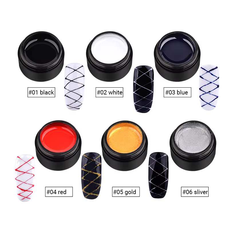 5 ml UV Spider Gel Lak Peinture Art Vernis Semi Permanent