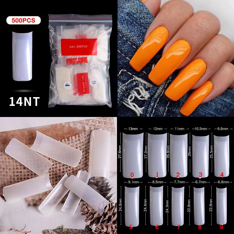 Faux-ongles en forme de cercueil pour Ballet français