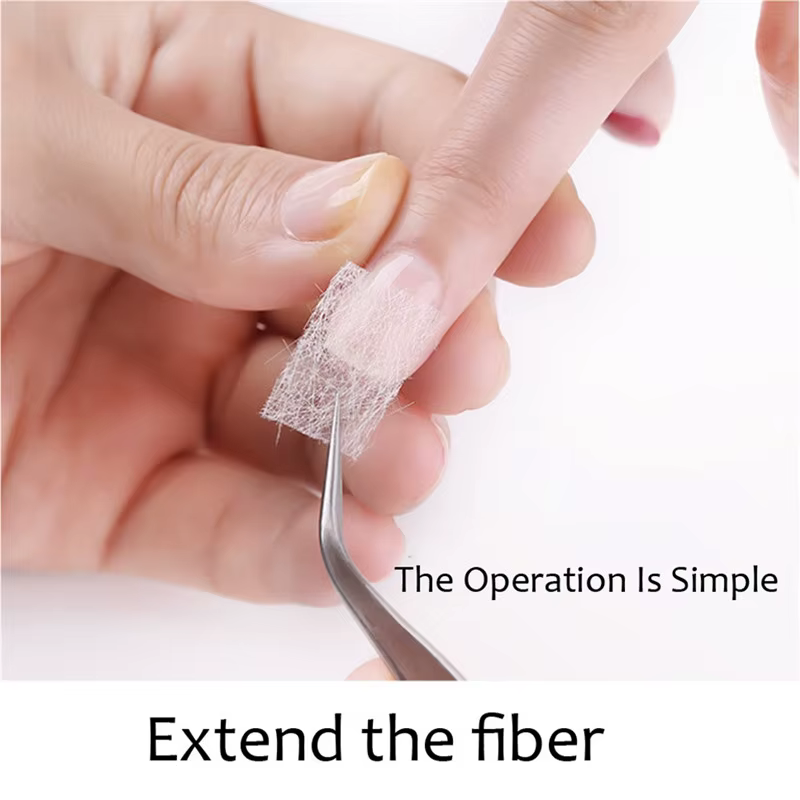 Fibre de verre en soie pour Extension d'ongles