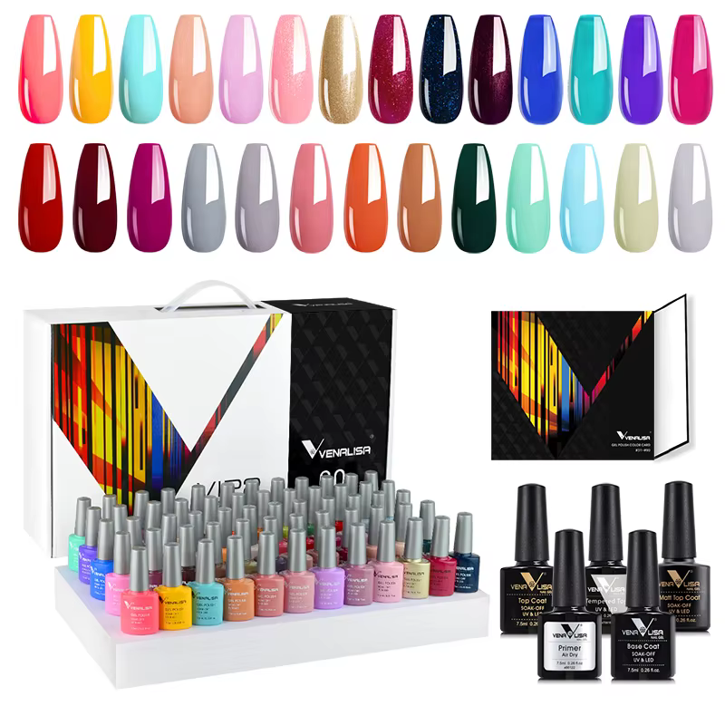 Venalisa vernis Gel à tremper nouvelle série couleur de couverture complète 7.5ml