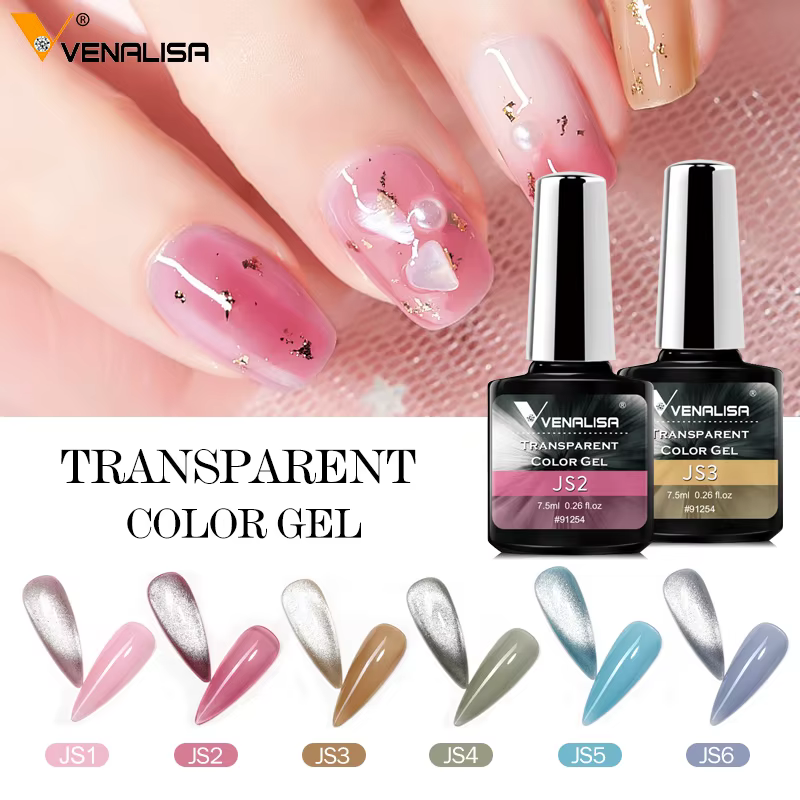 Venalisa vernis Gel de couleur transparente
