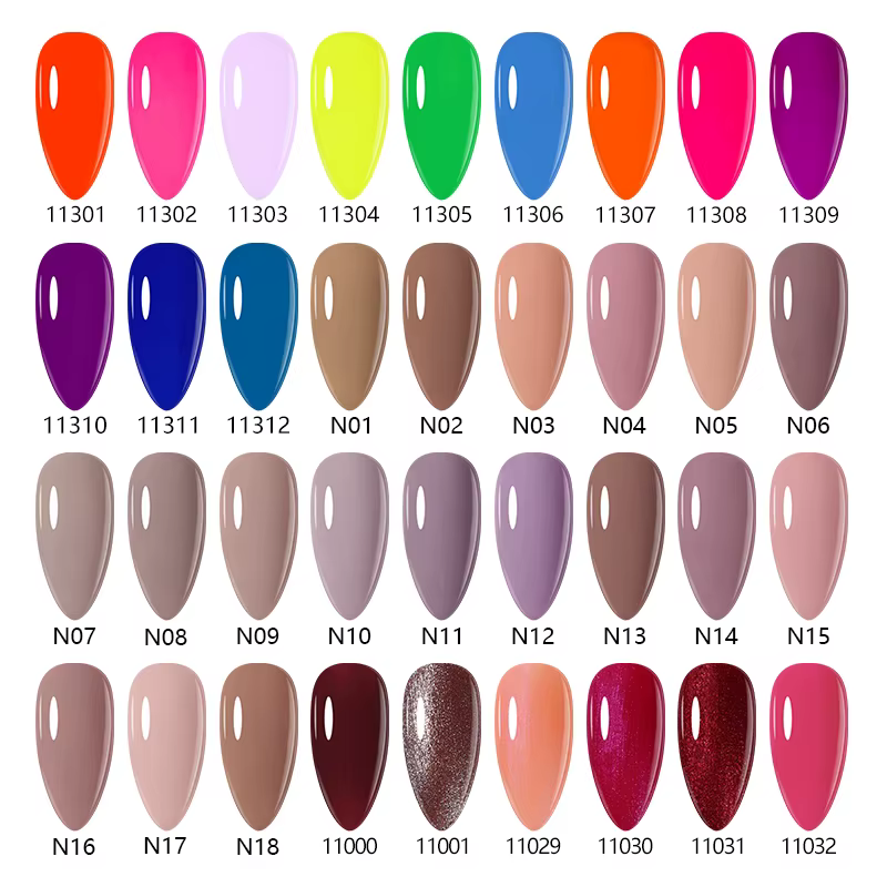 NAILCO 15ml UV Gel Vernis à ongles couleur d'été Lakiery Hybrydowe