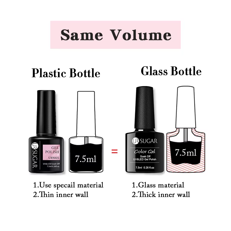 UR SUGAR 7.5ML bleu noir rouge paillettes